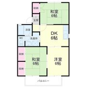 ファミールBの間取り画像