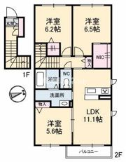 シャーメゾンPrimeの間取り画像