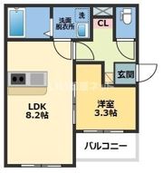 メゾン・ドゥ・アッシュ津田沼の間取り画像