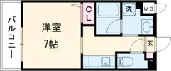 ラ・シック菊陽Ⅲの間取り画像