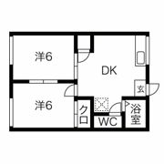 篠原ハイツの間取り画像
