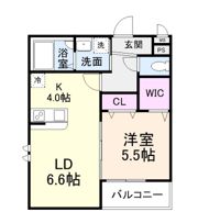 ラフィーネ石本Ⅱの間取り画像