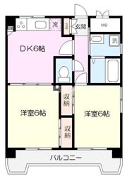 エクセル新川崎の間取り画像