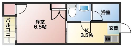 レイクサイドⅠの間取り画像