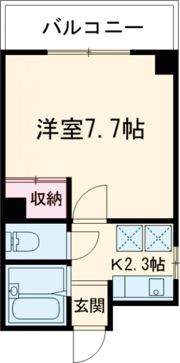 サンフル中園の間取り画像