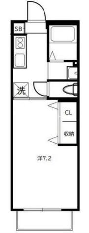 ラークハウス長沼の間取り画像