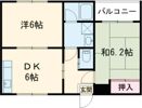 ビューハイム北田園の間取り画像