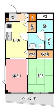 ファミーユの間取り画像