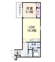 ラフィーネ石本Ⅱの間取り画像