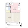ハイツ須磨の間取り画像
