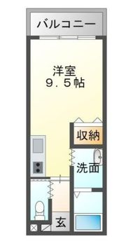 さくらマンションの間取り画像