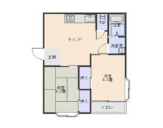 キャッスルⅢの間取り画像