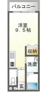 さくらマンションの間取り画像