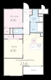 Theios filia(テイオス フィリア)の間取り画像