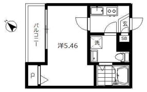 インベスト蒲田East7の間取り画像