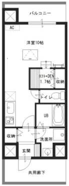 ルネス 新富町スクエアの間取り画像