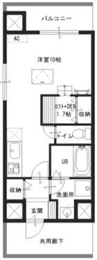 ルネス 新富町スクエアの間取り画像