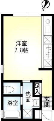 リシェス橋本の間取り画像