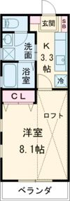 ブルームーンの間取り画像