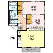 プラムアビテ奥本の間取り画像