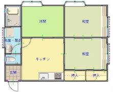 ニューメルヘンタムラの間取り画像