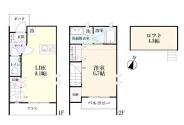 ブルーステージの間取り画像