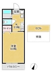 ハイムメヌエットの間取り画像