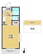 ハイムメヌエットの間取り画像