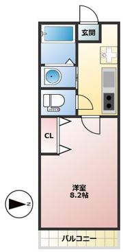 アンシエント1001の間取り画像