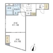 タスキリシェス板橋区役所前の間取り画像