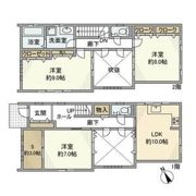 山ノ内戸建の間取り画像