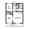Laーbrillante(ラ・ブリランテ)の間取り画像