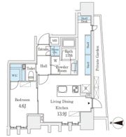 STANDZ京都二条の間取り画像