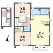 安齋ハイツIIIの間取り画像