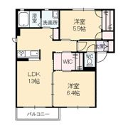 パールハイツ E棟の間取り画像