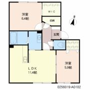 シャーメゾン御所の杜の間取り画像