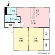 フレグランスM＆Yの間取り画像