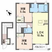 マルス ポーションの間取り画像
