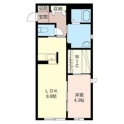 シャーメゾン Bの間取り画像