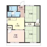 コーポリバティー IIの間取り画像