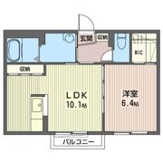 メゾン・イーストステーションの間取り画像