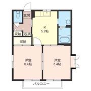 ディアスK IIの間取り画像