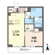 セゾン プラージュの間取り画像