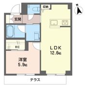 フローラの間取り画像