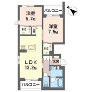 サンベレオ大倉山IIIの間取り画像