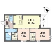 サンベレオ大倉山IIIの間取り画像