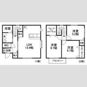 プランタン小鶴の間取り画像