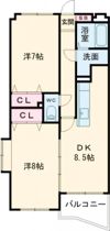 メゾンリュンヌの間取り画像