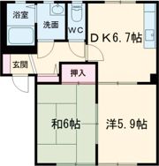 ボナールの間取り画像