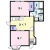 グリーンハイツBの間取り画像